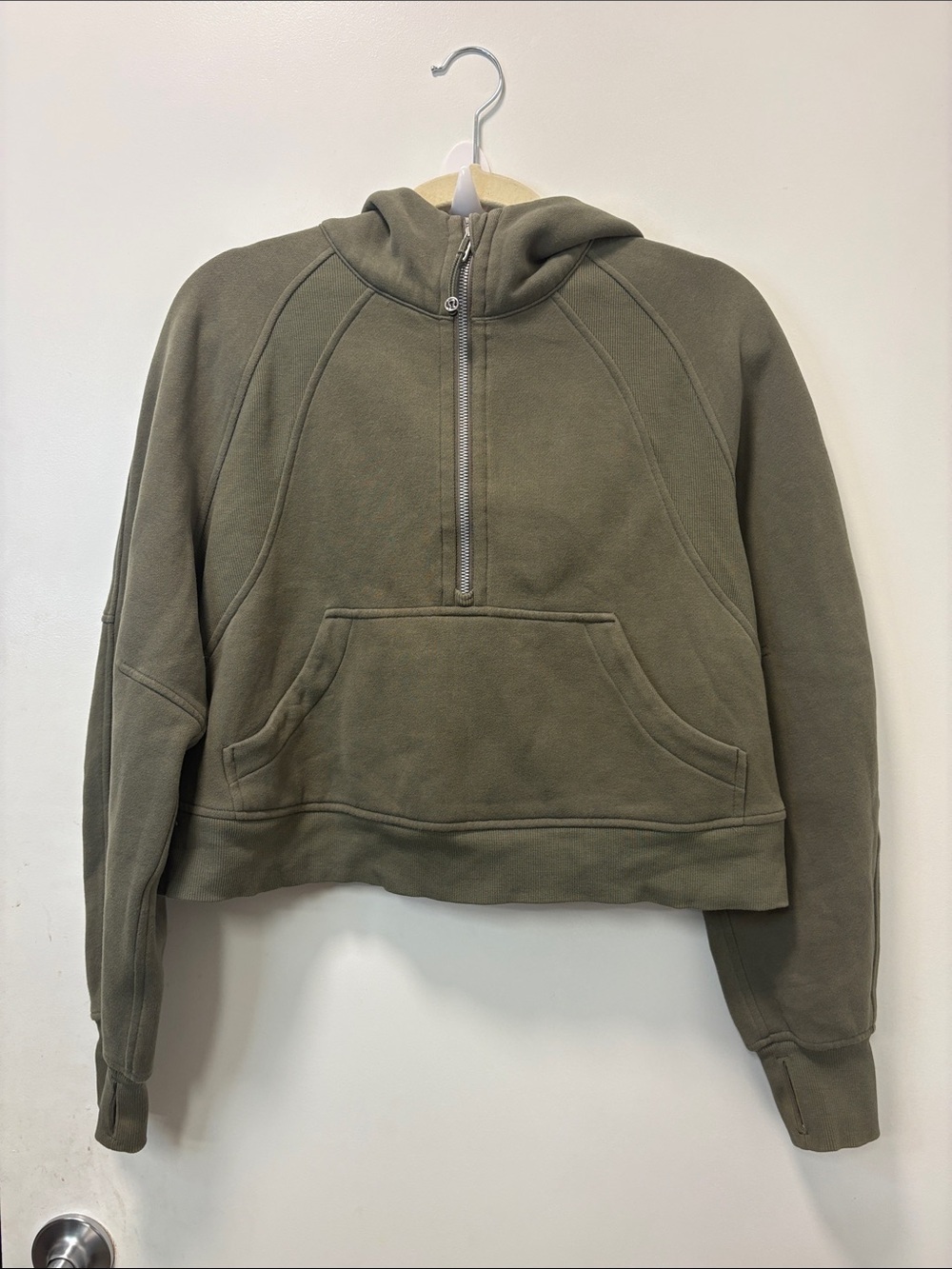LULULEMON ATHLETICA SCUBA OVERSIZED HALF-ZIP HOODIE!